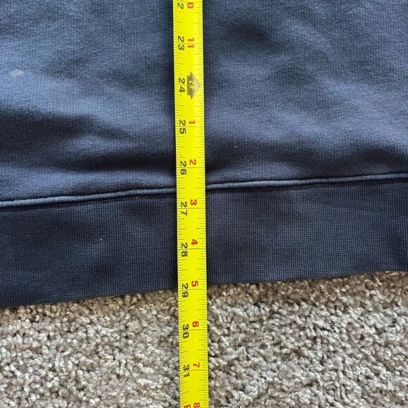 VTG Y2K Nike Grey Tag Pullover Crewneck Sweatshirt Navy Blue Mens Size XL - Picture 6 of 6